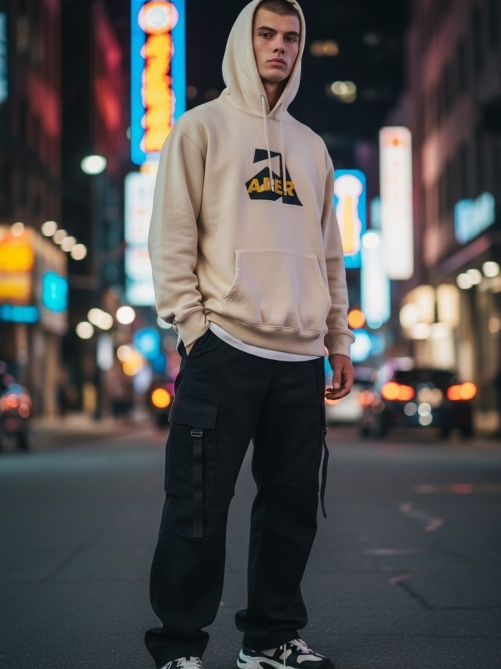 Oversized Streetwear ADER Error OG Form Logo Hoodie K fashion